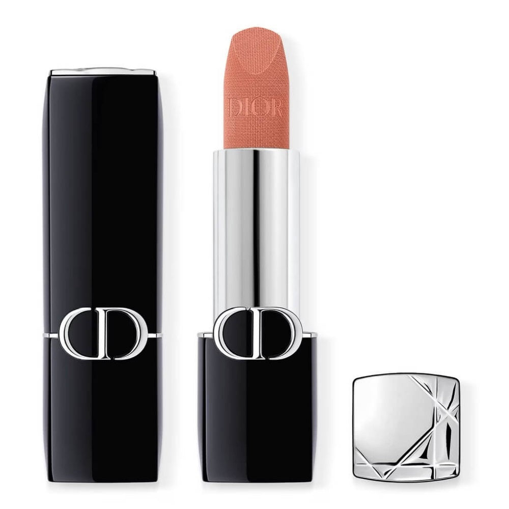 Dior Rouge Velvet 100 Nude Look Matte Lipstick