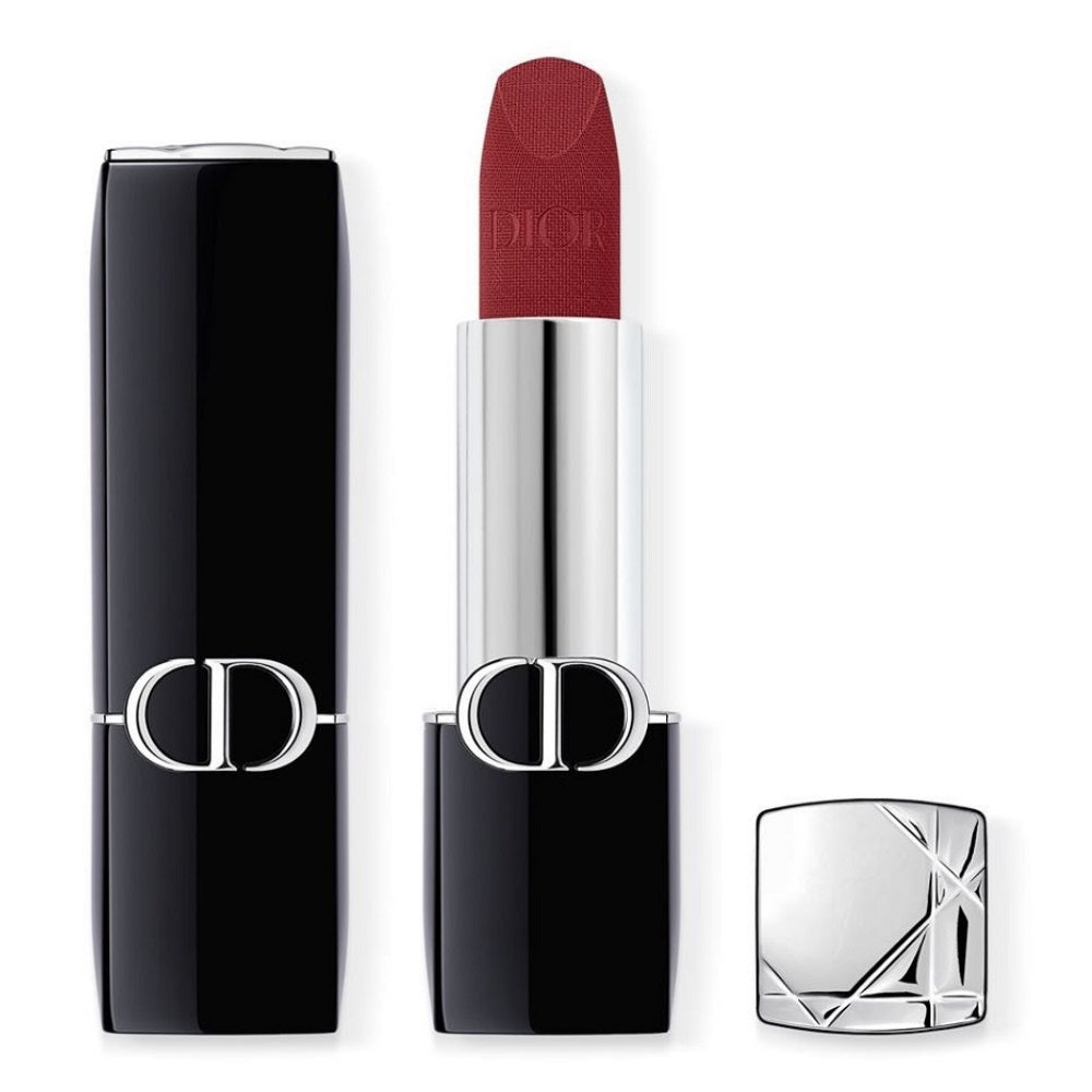 Dior Rouge Velvet 909 Midnight Matte Lipstick