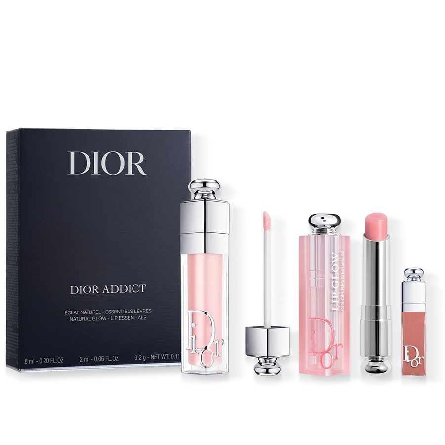 Dior Addict Makeup Set for Radiant Lips and Skin 3-Piece Kit