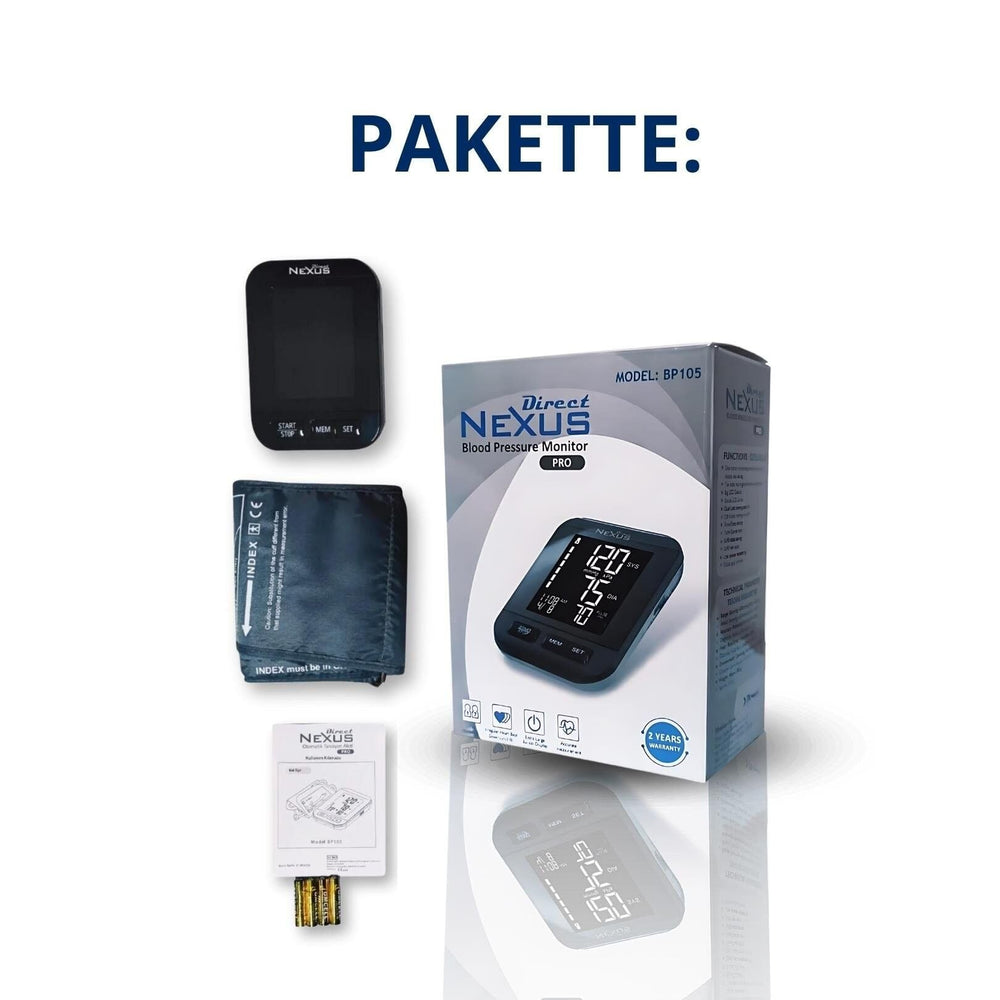 Direct Nexus Pro Automatic Blood Pressure Monitor with Wide Cuff