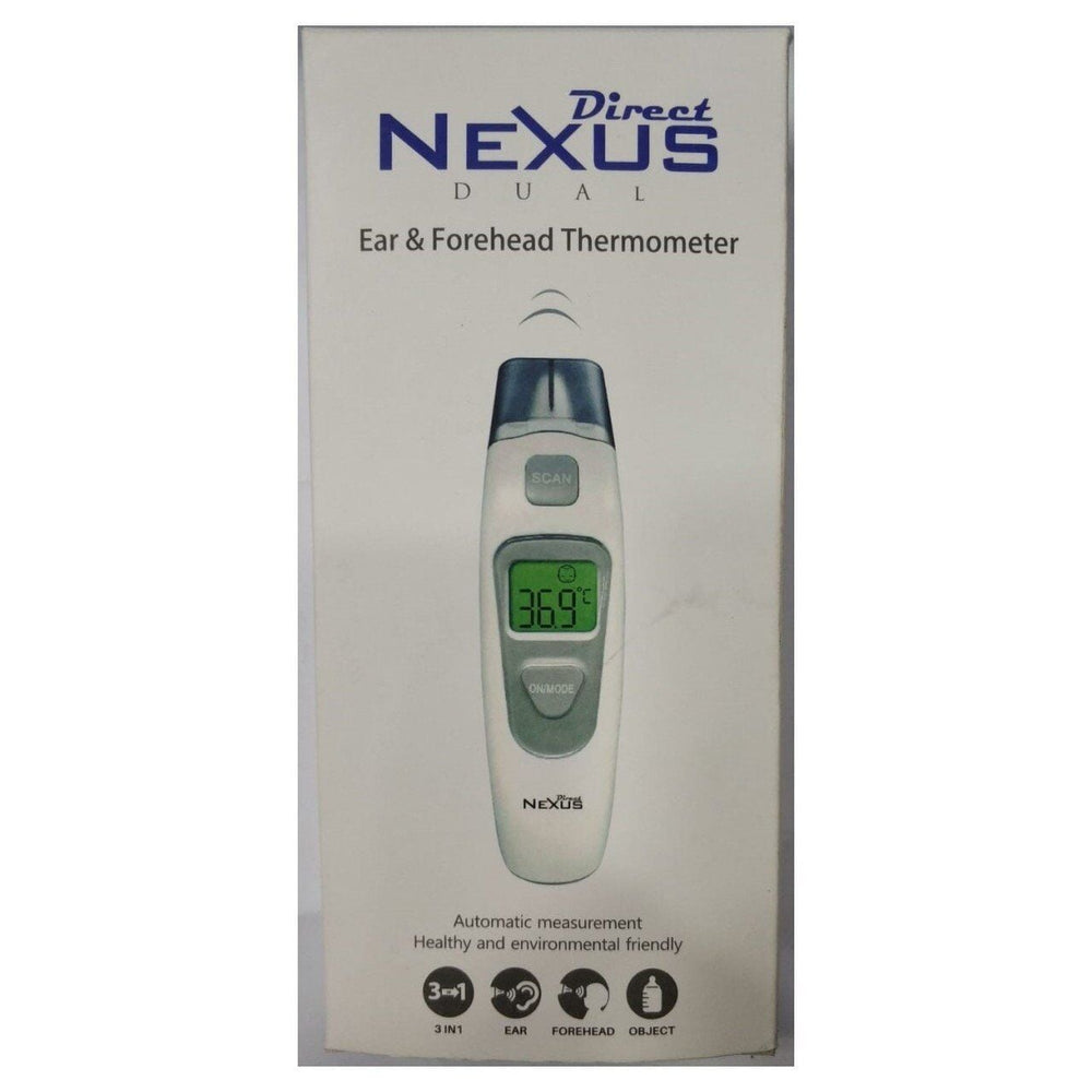 Direct Nexus Dual Ear and Forehead Digital Thermometer