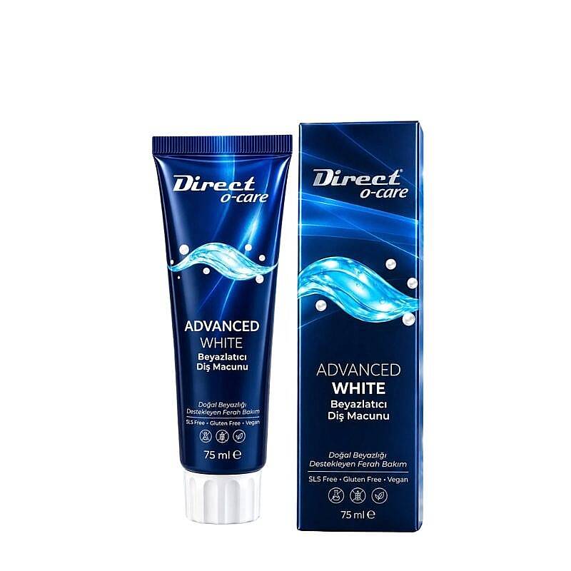 Direct O-Care Whitening Toothpaste with Fluoride - 75 ml