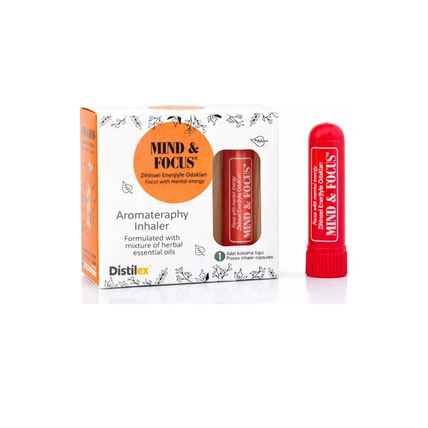Distilex Mind Focus Inhaler Tube for Mental Clarity 1 pc
