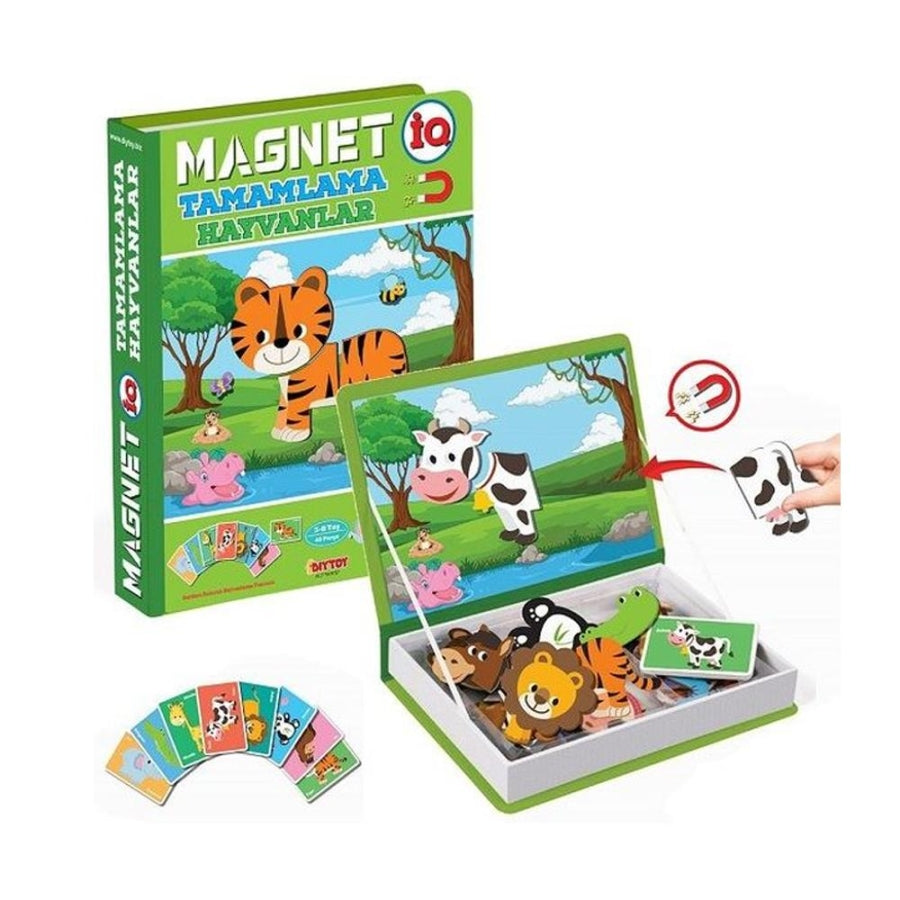 Diytoy Magnetic Animal Matching Learning Set 40 Pieces