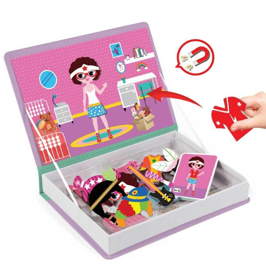 Diytoy Magnetic Dress Up Costumes Educational Set 52 Pieces