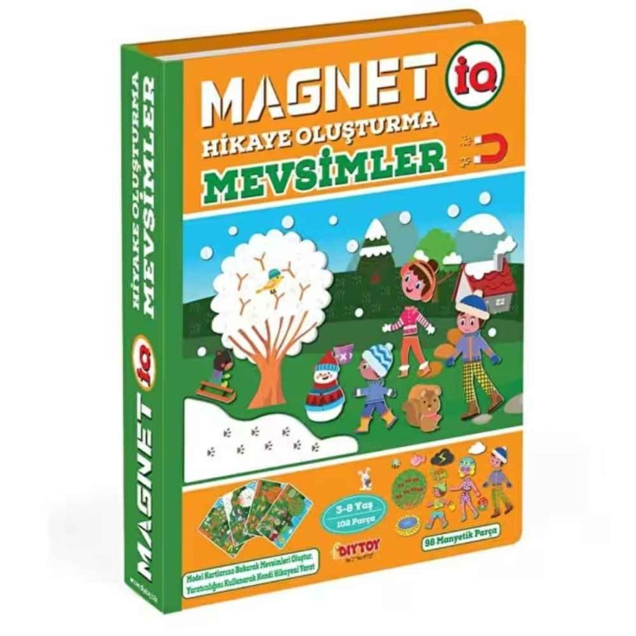 Diytoy Magnetic Storytelling Seasons Educational Set