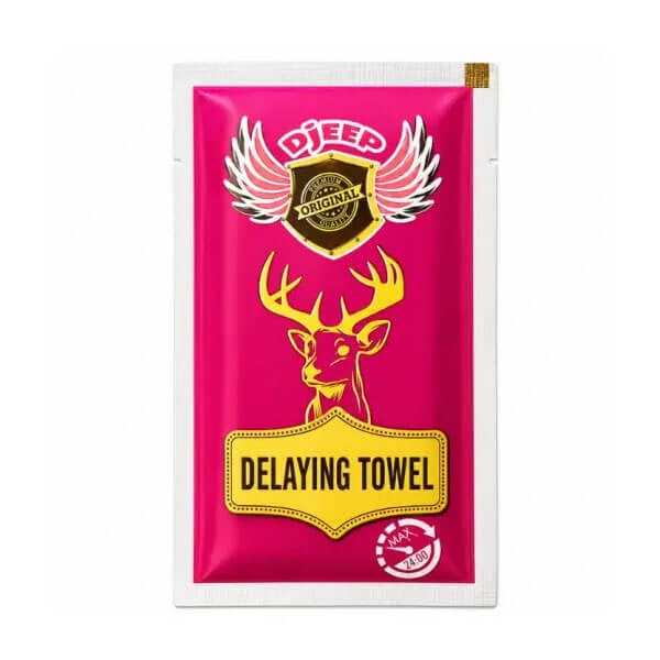 Djeep Delay Wipes for Men Long-Lasting Comfort 1 Count