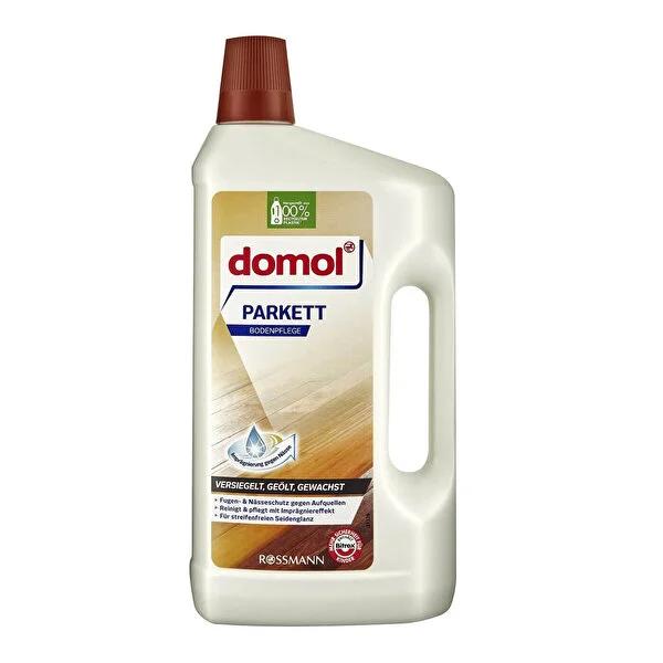 Domol Wood Floor Care and Surface Cleaner - 1L, Gentle Maintenance for Varnished, Waxed, and Sealed Wood, Protects Against Insects and Pests Domol Wood Floor Cleaner & Care - Safe for Varnished, Waxed & Sealed Wood wood floor cleaner, surface cleaner for wood, parquet care product, wooden floor maintenance, floor protection product, varnished wood cleaner, waxed wood cleaner, sealed wood cleaner, gentle wood floor maintenance, insect protection for wood, moisture protection for wood, temperature protection 