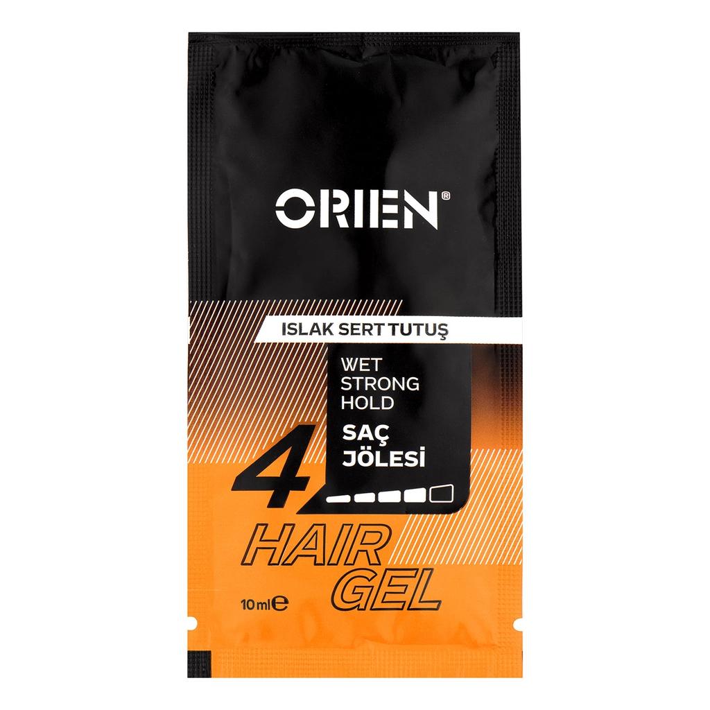 Orien Wet Hard Hold Hair Gel for Strong Styling 10 ml