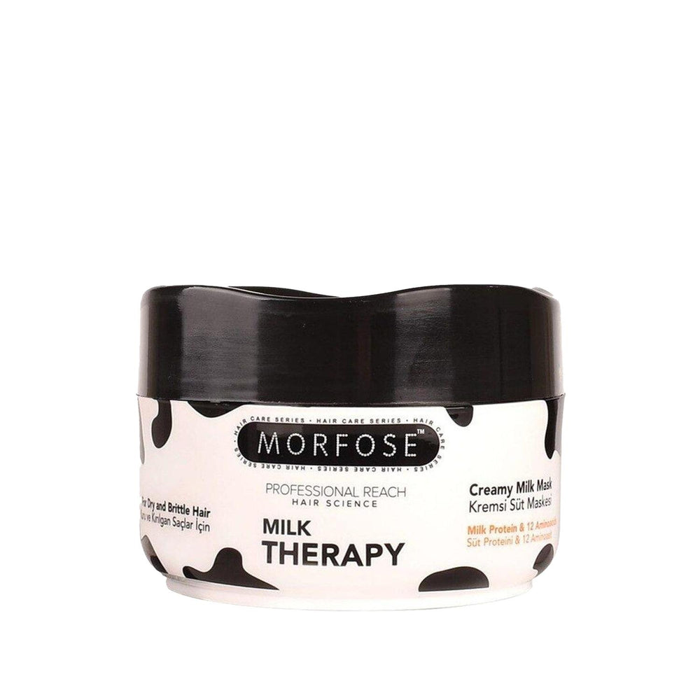 Morfose Milk Therapy Hair Mask - Nourishing & Moisturizing Treatment for Dry Hair, 500ml - Hair Mask