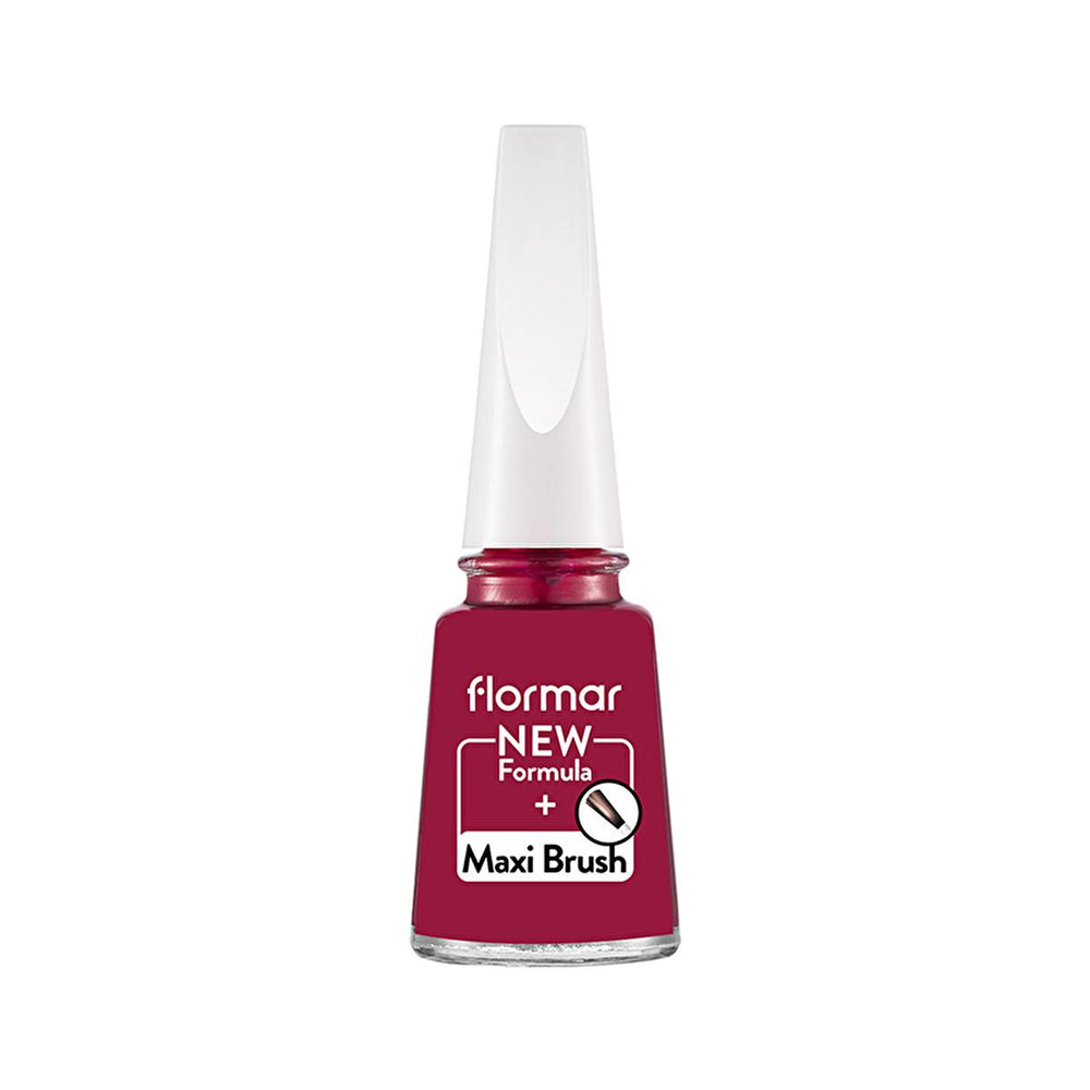 Flormar Nail Enamel - Long Lasting, Highly Pigmented Nail Polish for Healthy Nails - Nail Polish