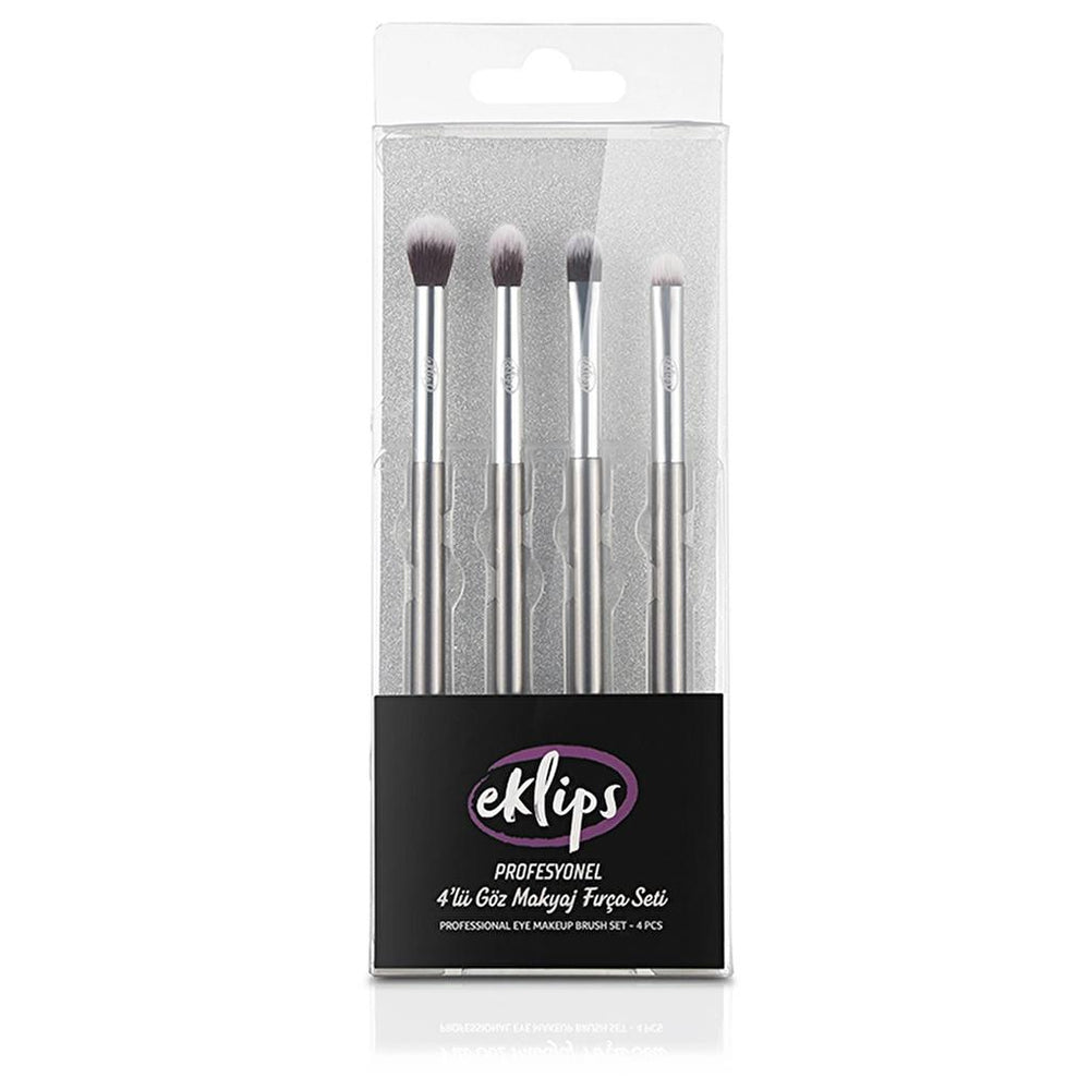 Eklips Professional Eye Makeup Brush Set 4 Pieces