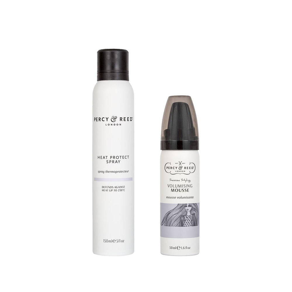 Percy & Reed Styling & Care Set for Hair Volume and Shine