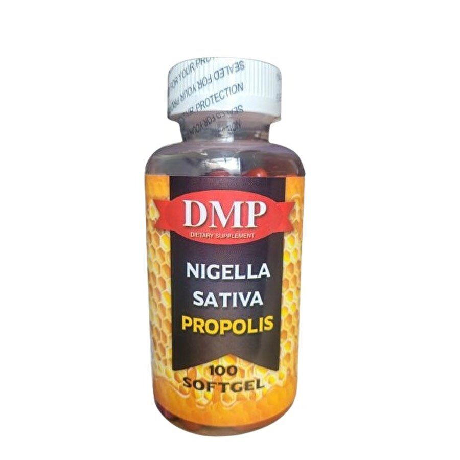 DMP Nigella Sativa Black Seed Oil & Propolis Softgels 100 Count