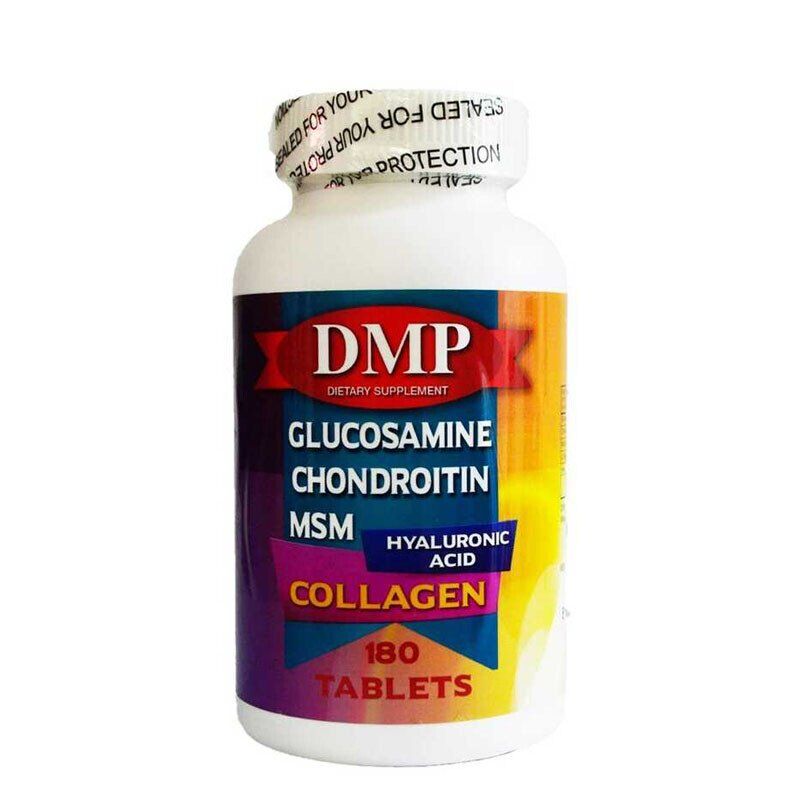 Dmp Glucosamine Chondroitin MSM & Collagen Supplement 180 Tablets