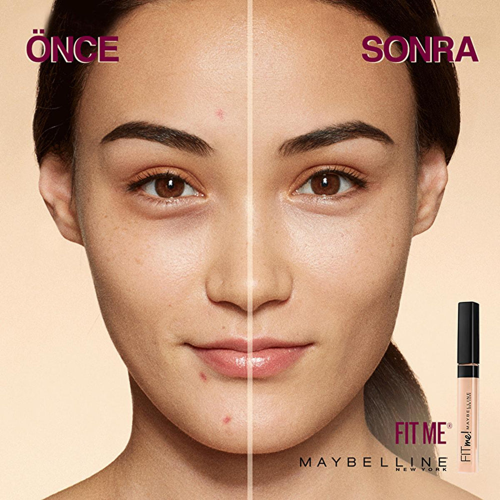 Maybelline New York Fit Me Concealer - Natural Coverage, Oil-Free, Lightweight Formula for Flawless Skin - Concealer