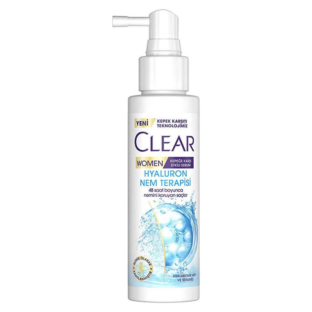 Clear Women Hyaluron Nem Terapisi Serum - 48 Hour Hydrating Anti-Dandruff Hair Serum for Dry Scalp - view 9