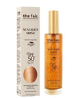 the fair. Sun Light Shine SPF50 Shimmering Sun Oil 100 ml