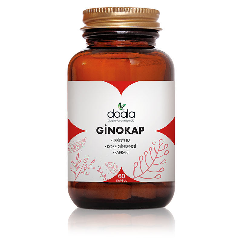 Doala Ginokap Herbal Supplement for Vitality 60 Capsules