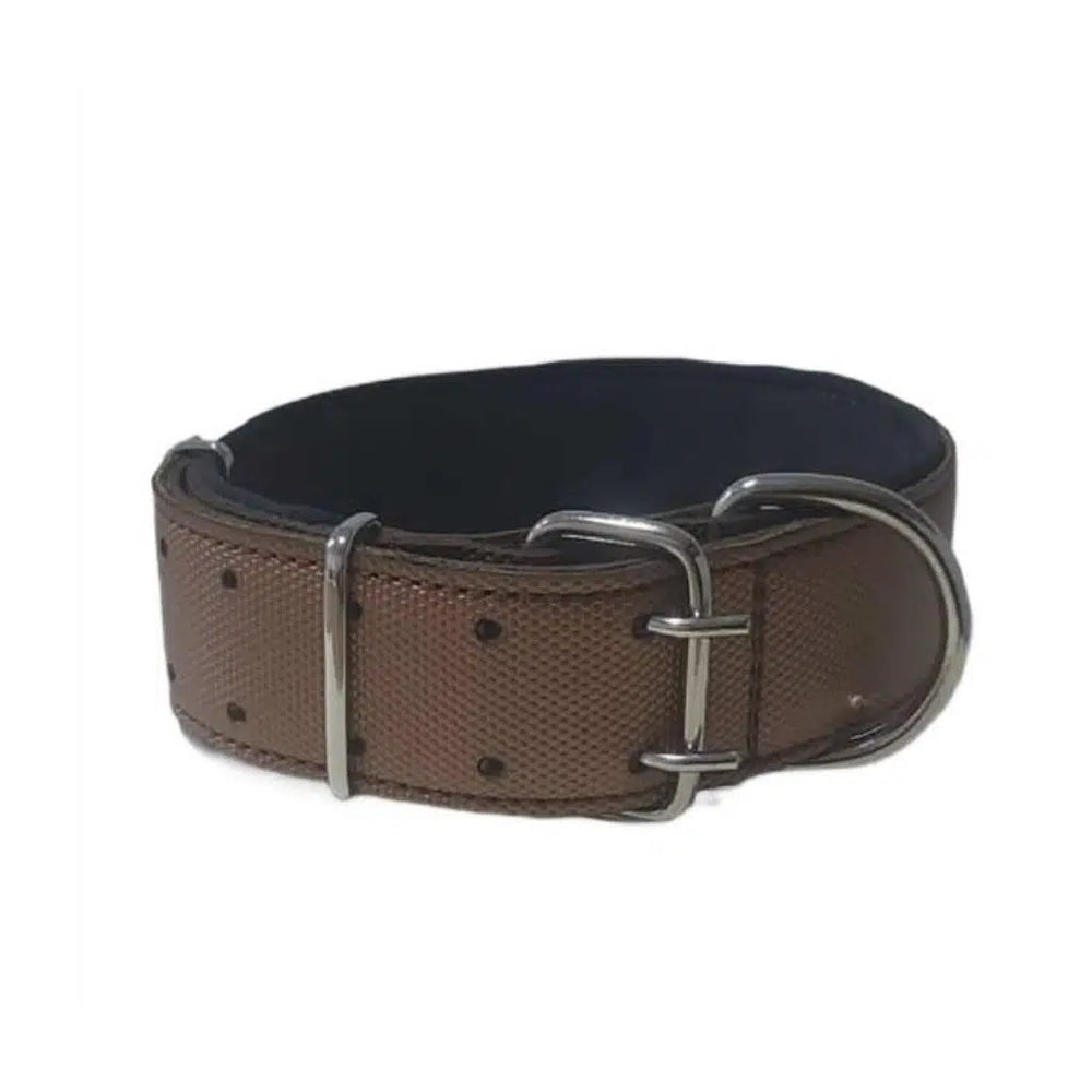 Doca Pet Dog Collar Durable Adjustable Brown 5x75 cm
