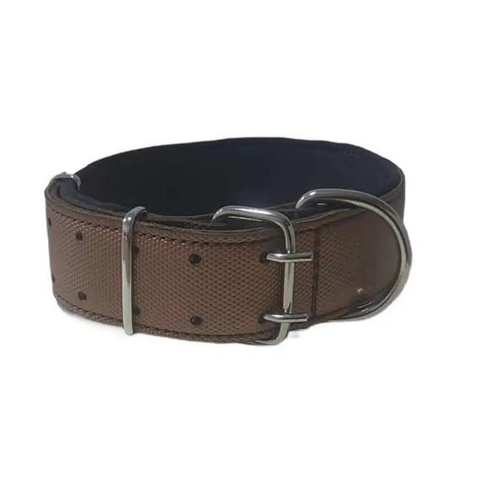 Doca Dog Neck Collar Durable Pet Accessory Brown 5x85 cm