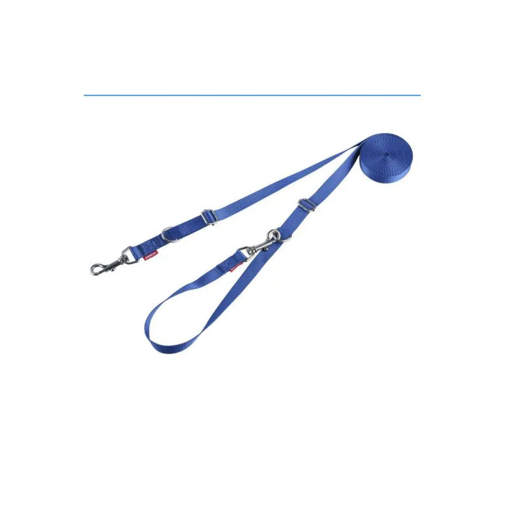 Doca Pet Soft Woven Dog Leash Blue 1.5 x 270 cm