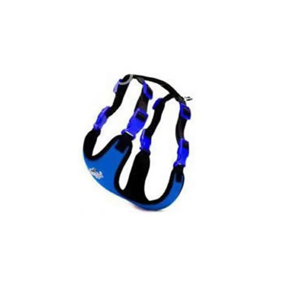 Doggie ADGT Woven Dog Harness Royal Blue Small