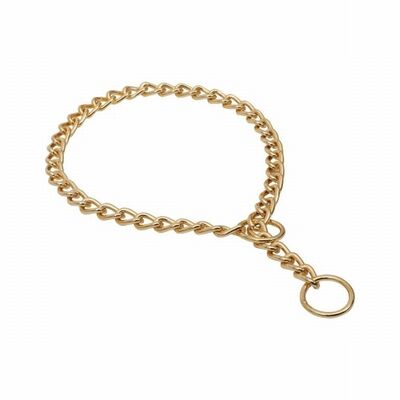 Doggie Stainless Steel Choke Chain Dog Training Collar 60cm