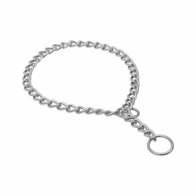 Doggie Chrome Plated Chain Training Collar 65cm