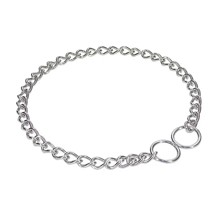 Doggie Stainless Steel Choke Chain Dog Training Collar 3x30-44cm