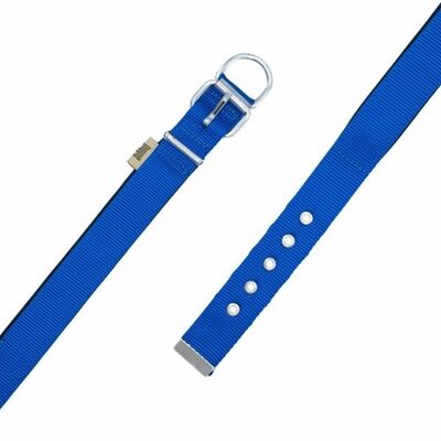 Doggie Comfort Woven Dog Collar Royal Blue 3x55 cm