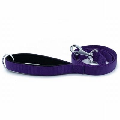 Doggie Comfort Classic Woven Purple Dog Leash 2.5x120 cm