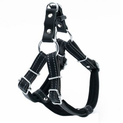 Doggie Ronin Leather Dog Harness Comfort Design 40-45cm