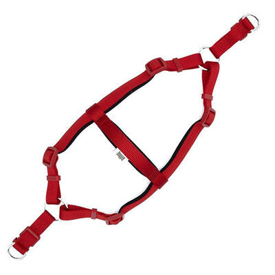 Doggie Ronin Red Woven Comfort Dog Harness Medium 2 x 45-55 cm