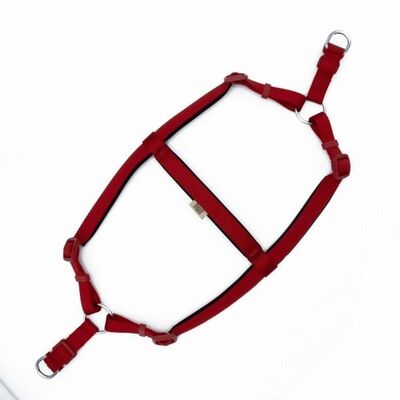 Doggie Ronin Comfort Woven Dog Harness Red 55-65 cm
