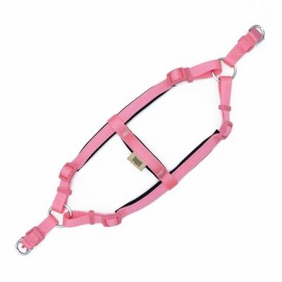 Doggie Ronin Pink Woven Comfort Dog Harness 1.5x40-45 cm