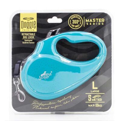 Doggie Master Series Retractable Dog Leash for Large Breeds 5m