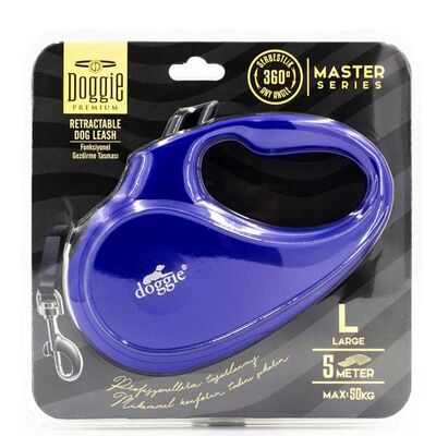 Doggie Master Series Retractable Dog Leash for Large Breeds 5m