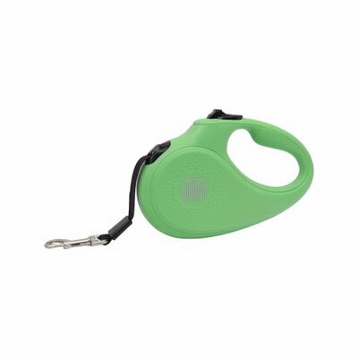 Doggie Master Series Automatic Dog Leash Medium Green