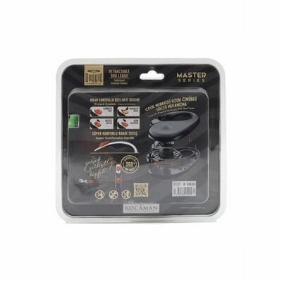 Doggie Master Series Automatic Dog Leash Medium Green