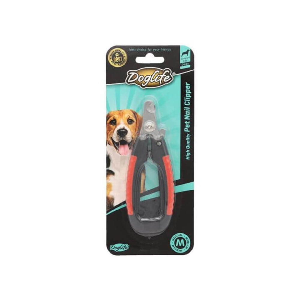 DogLife Medium Dog Nail Clipper with Stainless Steel Blades 13cm