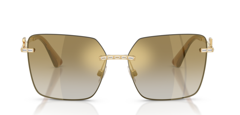 Dolce Gabbana 0DG2332B Women's Sunglasses with Gold Frames 59mm