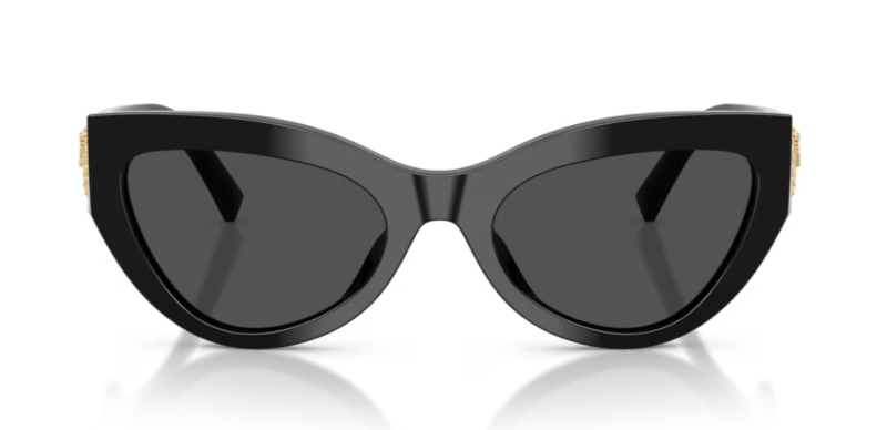 Dolce Gabbana 0DG4536 Black Square Women Sunglasses 55mm