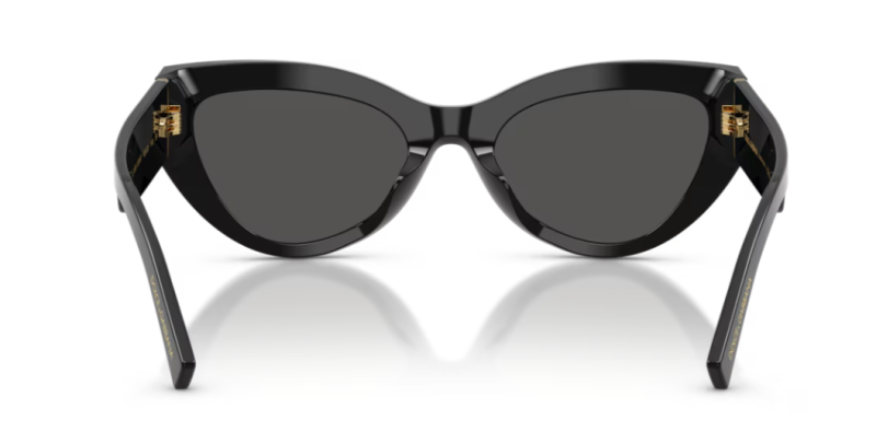 Dolce Gabbana 0DG4536 Black Square Women Sunglasses 55mm