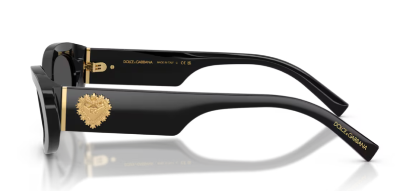 Dolce Gabbana 0DG4537 Women's Sunglasses Classic Black 53mm