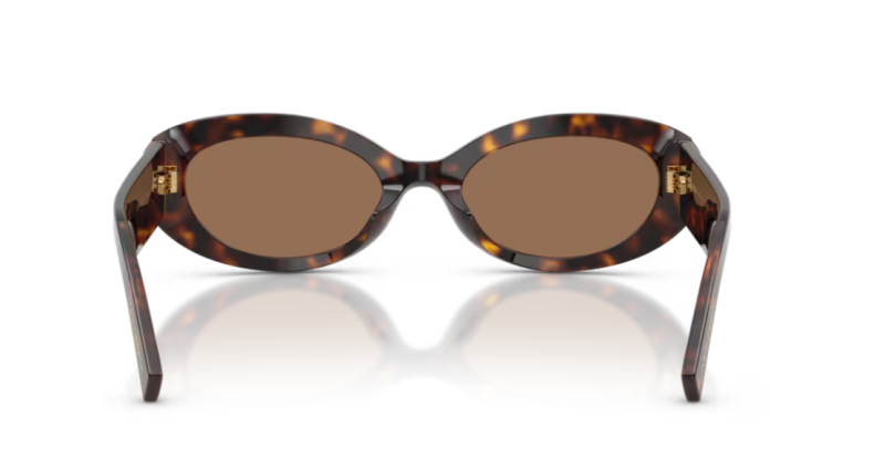 Dolce Gabbana 0DG4537 Havana Square Women Sunglasses 53mm
