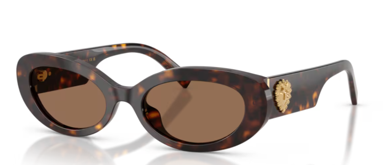 Dolce Gabbana 0DG4537 Havana Square Women Sunglasses 53mm