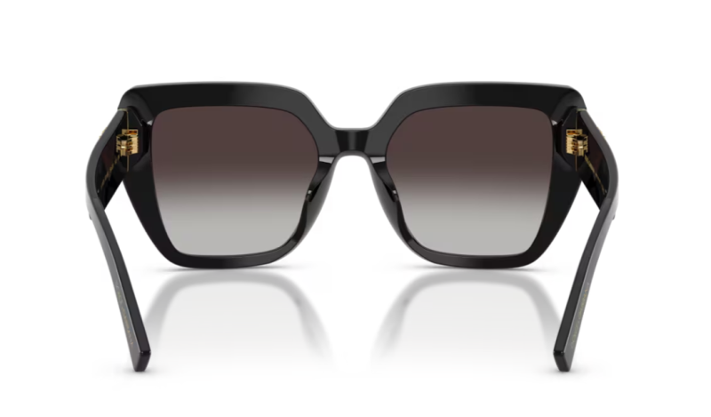 Dolce & Gabbana 0DG4538 Black Square Women's Sunglasses 54mm
