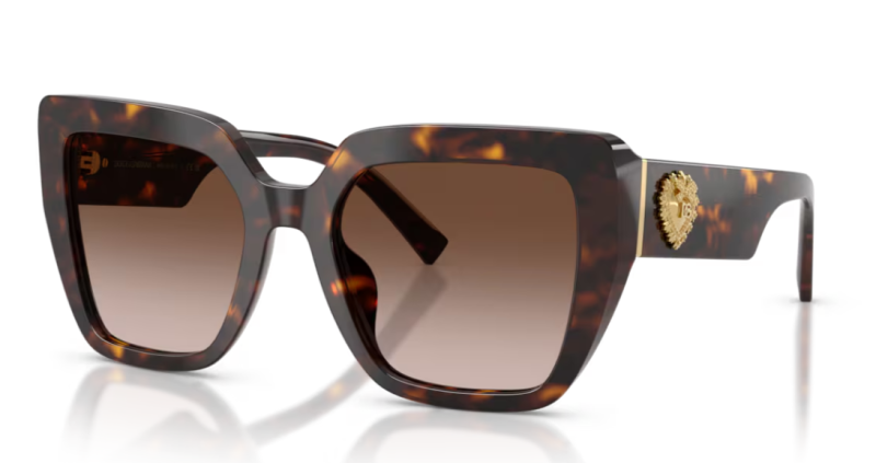 Dolce & Gabbana DG4538 Women's Sunglasses Tortoise Finish 54mm