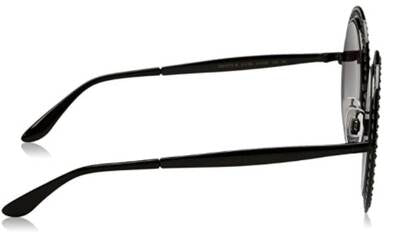 Dolce & Gabbana 2170-B 01/8G Black Metal Sunglasses 51mm